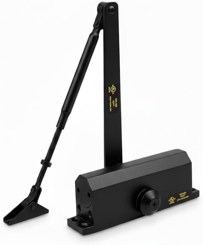 ZABNEX Adjustable Hydraulic Door Closer – Heavy Duty Automatic Door Closer