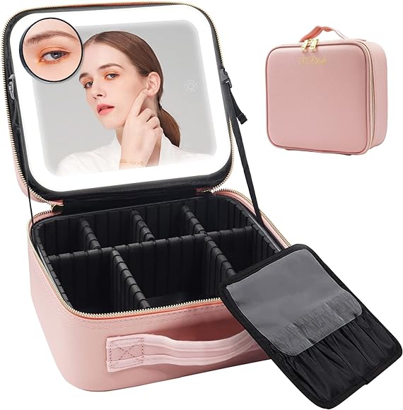 Make up Bag with LED Mirror